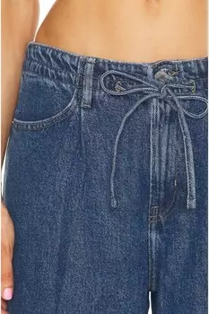 Широкие джинсы Super Drape с кулиской Ghost FRAME