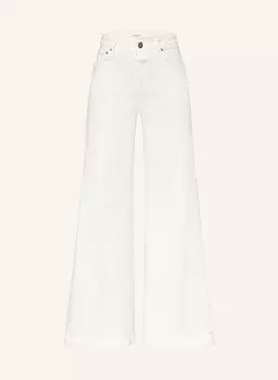 Широкие джинсы светящиеся Closed, белый