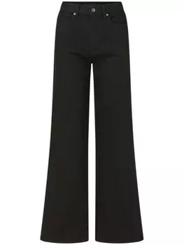 Широкие джинсы Taylor Veronica Beard, черный