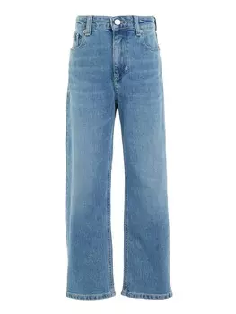 Широкие джинсы Tommy Hilfiger, синий джинсовый