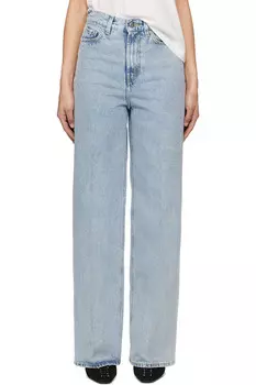 Широкие джинсы Toteme, синий
