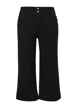 Широкие джинсы Triangle, черный