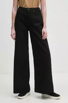 ШИРОКИЕ ДЖИНСЫ UHW Pepe Jeans, черный