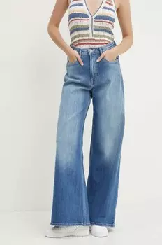 ШИРОКИЕ ДЖИНСЫ UHW Pepe Jeans, синий