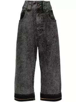 Широкие джинсы Vaquera, черный