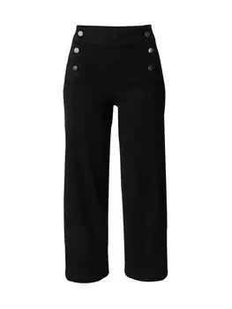 Широкие джинсы Vero Moda KAYLA, черный деним