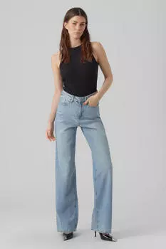 Широкие джинсы Vero Moda, синий
