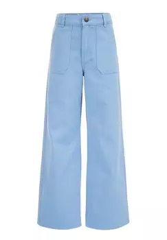 Широкие джинсы WE Fashion, синие