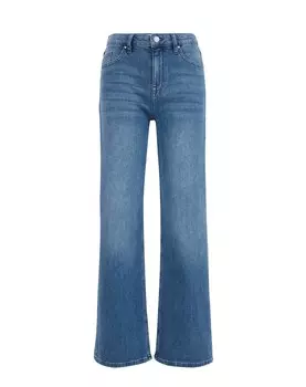 Широкие джинсы We Fashion, темно-синий