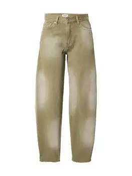 Широкие джинсы Weekday FAITH, хаки