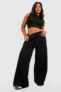 широкие джоггеры Boohoo, черный