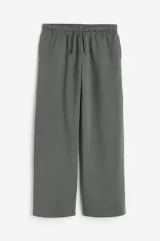 Широкие джоггеры H&M, хаки