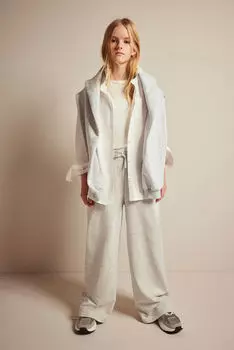 Широкие джоггеры H&M, серый
