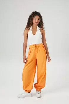 Широкие джоггеры на шнурке Forever 21