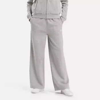 Широкие флисовые брюки Identity Reebok, серый