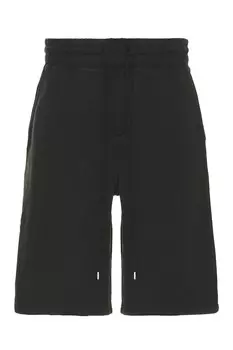 Широкие флисовые шорты Wao, цвет Washed Black