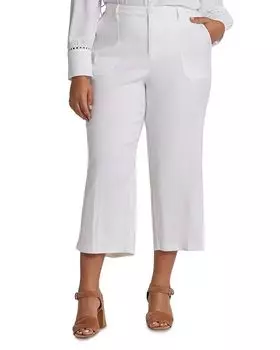 Широкие капри NYDJ Plus, белый