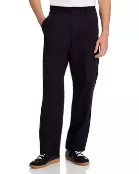 Широкие карго-брюки Stone Island, черный