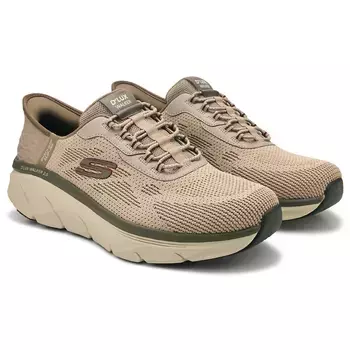 Широкие кроссовки Slip-Ins d'lux walker 2.0 Skechers, коричневый
