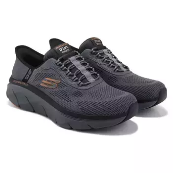 Широкие кроссовки Slip-Ins d'lux walker 2.0 Skechers, серый