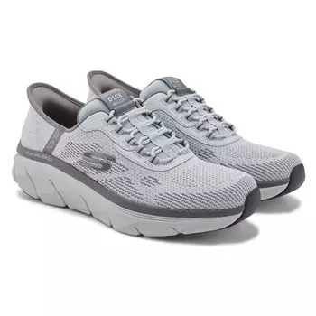 Широкие кроссовки Slip-Ins d'lux walker 2.0 Skechers, серый