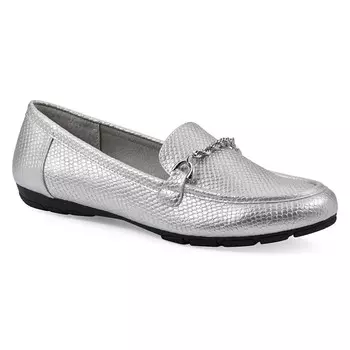 Широкие лоферы Genius Cliffs By White Mountain, серебряный