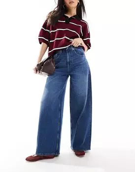 Широкие мешковатые джинсы Charlie темного цвета Tommy Jeans