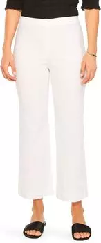 Широкие полированные укороченные брюки Petite Wonderstretch NIC+ZOE, цвет Paper White