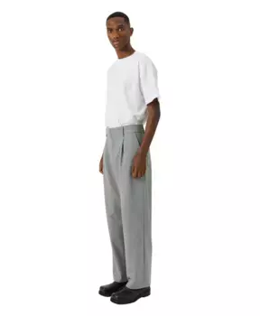 Широкие прямые брюки Soulland, серый