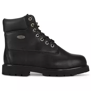 Широкие рабочие ботинки Drifter 6 дюймов со стальным носком Lugz, черный