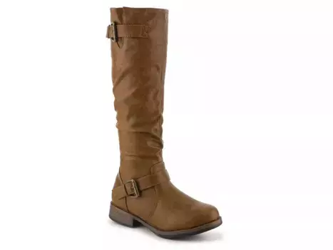 Широкие сапоги для верховой езды Stormy Wide Calf Journee, Tan
