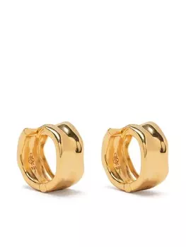 Широкие серьги-кольца DOWER AND HALL, золотой