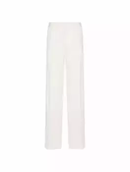 Широкие шерстяные брюки Dolce&Gabbana, бежевый