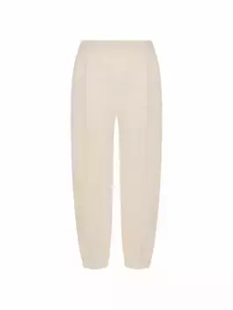 Широкие шерстяные брюки Loro Piana, бежевый