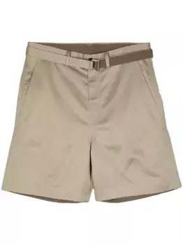 Широкие шорты чинос SACAI, нейтральный
