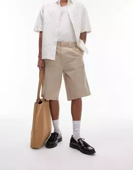 Широкие шорты чинос Topman