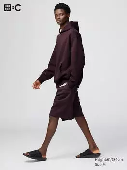 Широкие шорты для похудения Uniqlo, фиолетовый