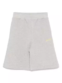 Широкие шорты Golden Goose Kids, серый