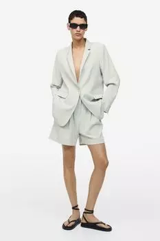Широкие шорты H&M, мятно-зеленый
