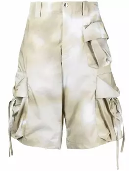 Широкие шорты карго Puff OAMC, мультиколор