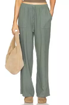 Широкие спортивные брюки Bobi, dk sage