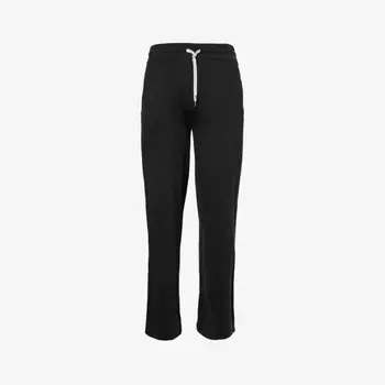 Широкие спортивные брюки Halo из переработанного полиэстера с эластичностью Vuori, черный