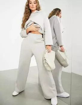 Широкие спортивные брюки из норкового джерси ASOS EDITION