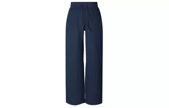 Широкие спортивные брюки, обычные повседневные брюки для женщин Lululemon, Marine Blue/TRNY