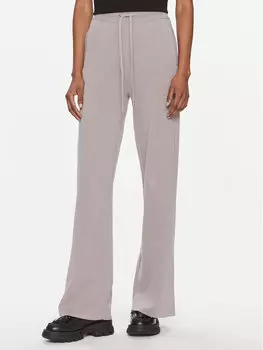 Широкие спортивные брюки Pinko, серый