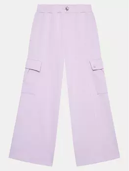 Широкие спортивные брюки United Colors Of Benetton, фиолетовый
