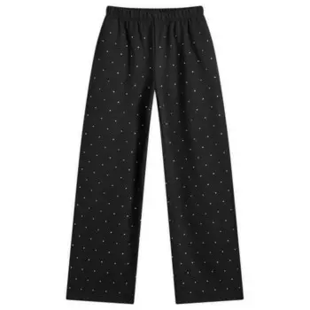 Широкие спортивные штаны Crystal Good American, черный