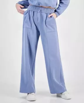 Широкие спортивные штаны с откидным поясом для юниоров Planet Heart, синий