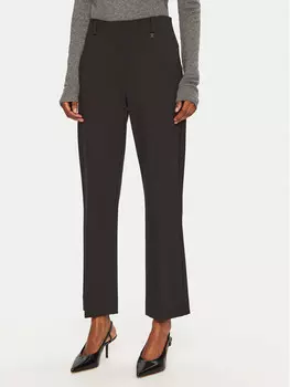 Широкие тканевые брюки Joseph Ribkoff, черный