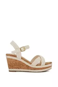 Широкие туфли на танкетке Kelisa Dune London, белый